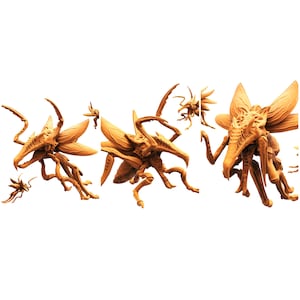 TYL Arachnicon Hoppers Unbemalte Miniatur für War Gaming || Durchmesser 32mm