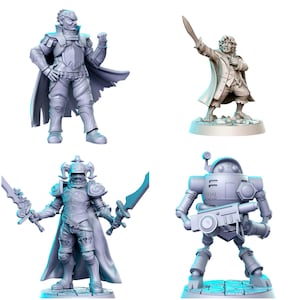 TYL DND 19 Unpainted Miniature for War Gaming || (32mm)