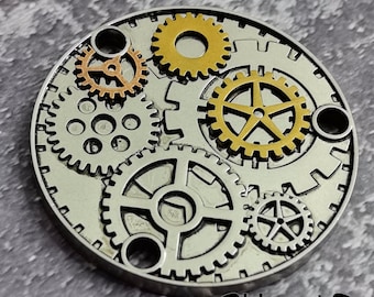 Steam Punk Kippschalter Metallplattenabdeckung, LP Single Cut, Vintage Gitarrenzubehörteil, Gitarrenbausatz DIY, Gadget und Ersatz