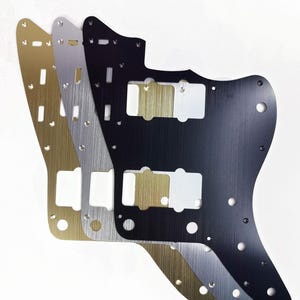Guitar Guard Anodized Aluminum Jaguar P90 Guitar Pickguard Scratch Plate Fits for Jag Guitar