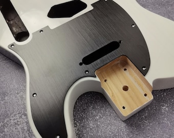 Guitar guard Black Anodized Modern Style Tele  Guitar Pickguard Scratch Plate Fits for tl type guitar