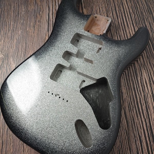 Diamond Burst 2PC ,Mahogany ST S-Style Body High Gloss, Hard Tail, Vintage Part Replacement Gadget, High End Custom S Type Body,