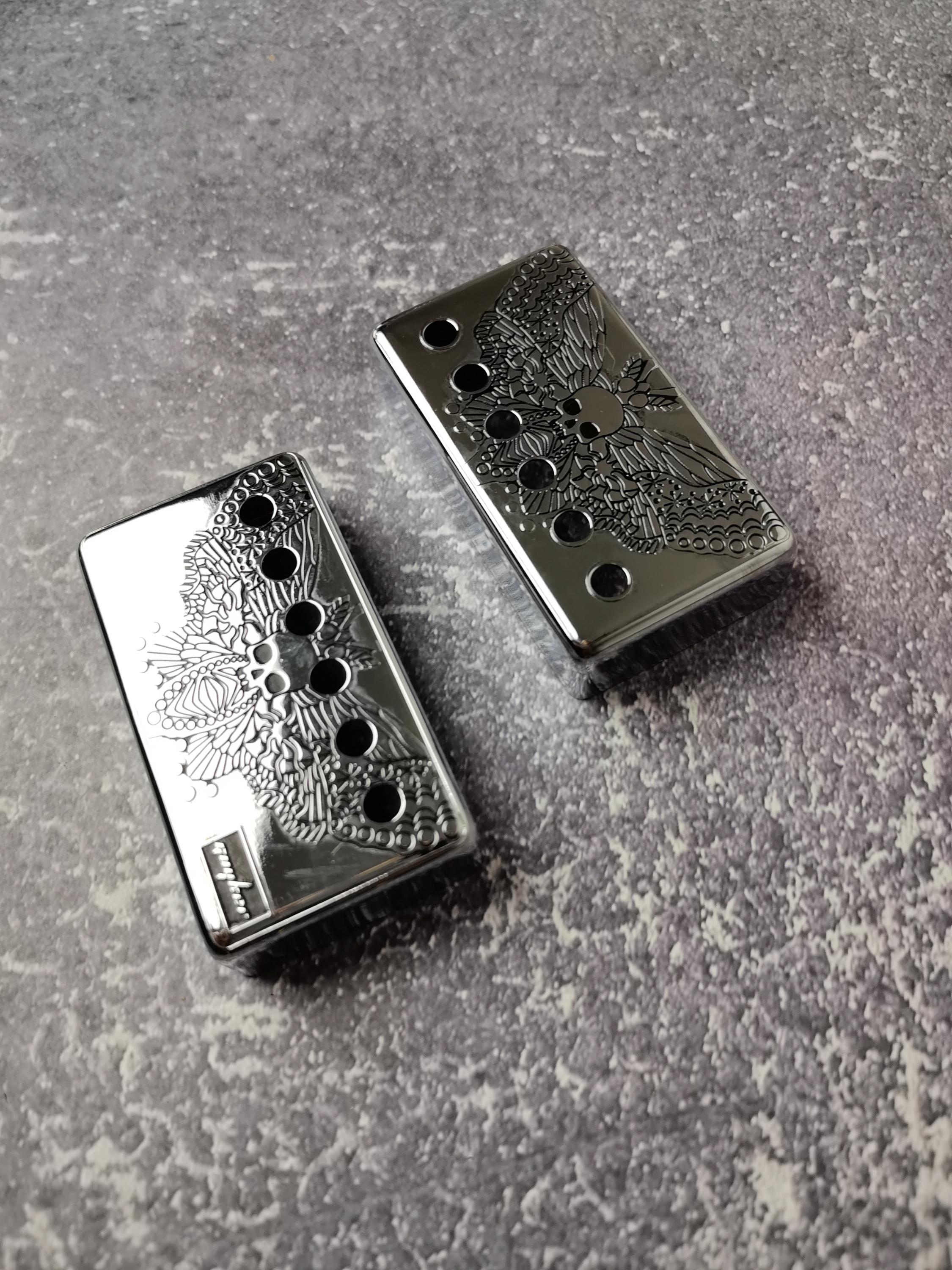 Een Set Van 2 Stuks Zwarte Elektrische Gitaar Humb... – Vicedeal