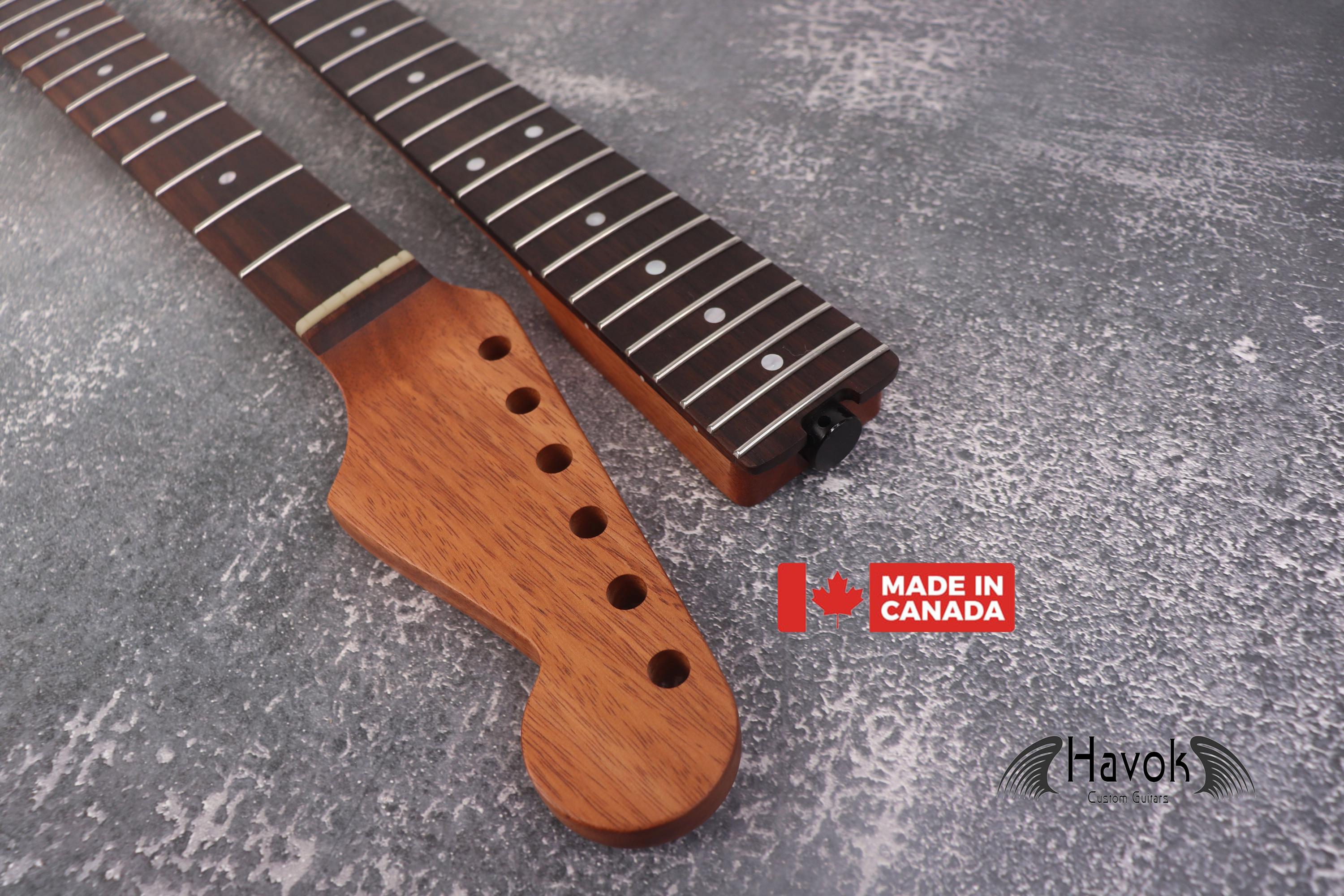 マホガニースポークホイールカーボンファイバーロッドネックステンレス