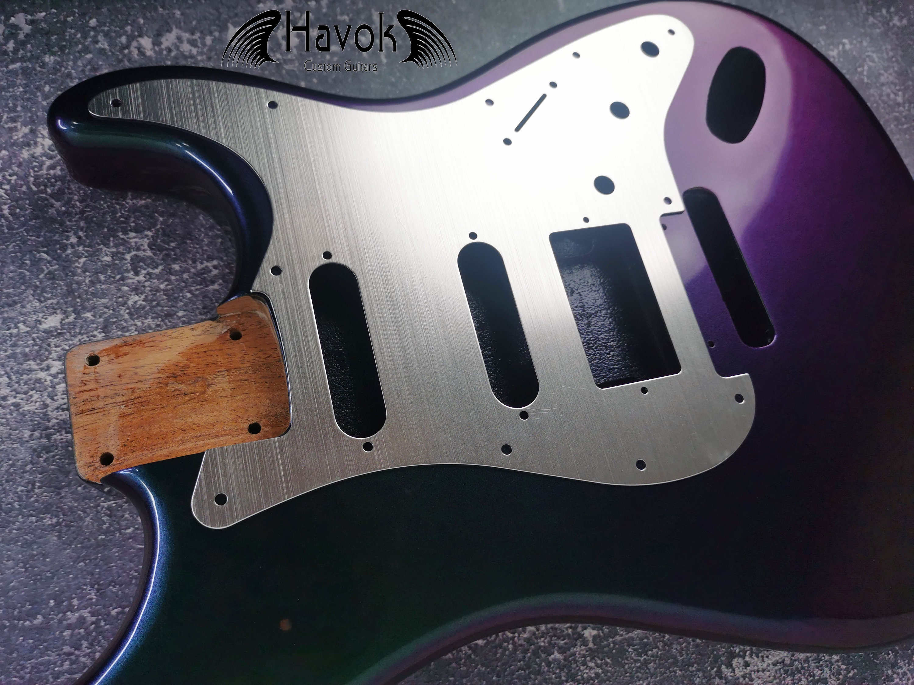 FLEOR Tele Guitarra Pickguard Humbucker Placa E Parafuso Para Peças De - Foto 3