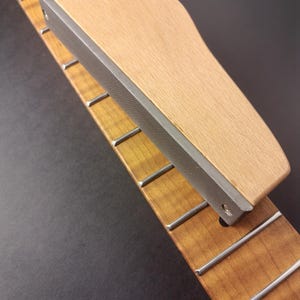 Guitar Fret File Guitar Hardwood & Carbon Steel Fret Leveling File 6 Inch Luthier Tool