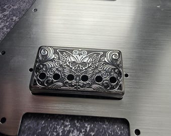 交換用 P-90 p90 ドッグイヤーピックアップカバー、金メッキ