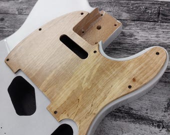 Wooden Guitar Guard Maple  wood T Style  Guitar Pickguard Scratch Plate Fits for T type guitar