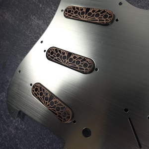 Single Coil Shield, Messing, Gitarren-Pickup-Abdeckungen für ST-Gitarre, High-End-Zubehör und Ersatz, Gitarren-Bausatz, Gitarren-Gadget
