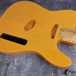 TL Body With  2 Piece See through butter scotch, Vintage TL Part, Guitar Replacement Gadget, Music Instrument Build Your Own