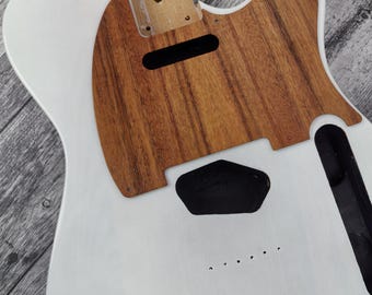 Wooden Guitar guard Mahogany wood T Style  Guitar Pickguard Scratch Plate Fits for T type guitar