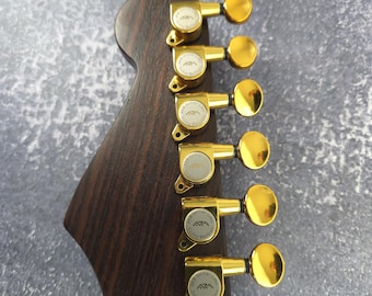 Meccaniche per chitarra elettrica dorate, rapporto 1:18