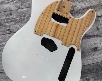 Wooden Guitar Guard Ashwood T Style  Guitar Pickguard Scratch Plate Fits for T type guitar