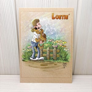 Loetie A6 print - Postcard