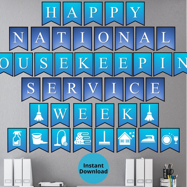 Housekeeping Week Banner Etsy