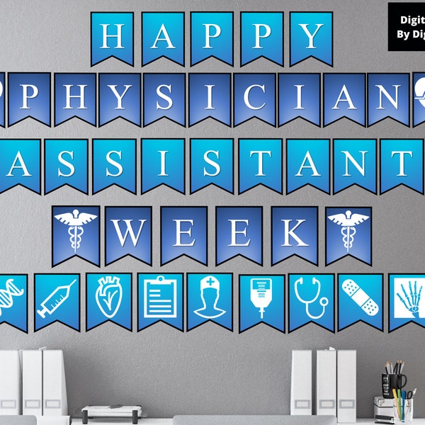 Physician Assistant Appreciation Week Sign Etsy