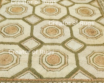 8x10 Abaca Rug, 9x12 Jute Rug, 10x12 Natural Manila hemp rug.