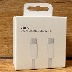 2m USB-C 240W Ladekabel für Apple iPhone 16 15 iPad NEU in Box