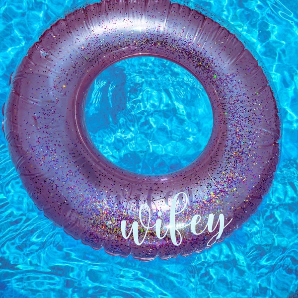 Personalized Pool Float Custom Gift Bachelorette Party Favor Swim Tube