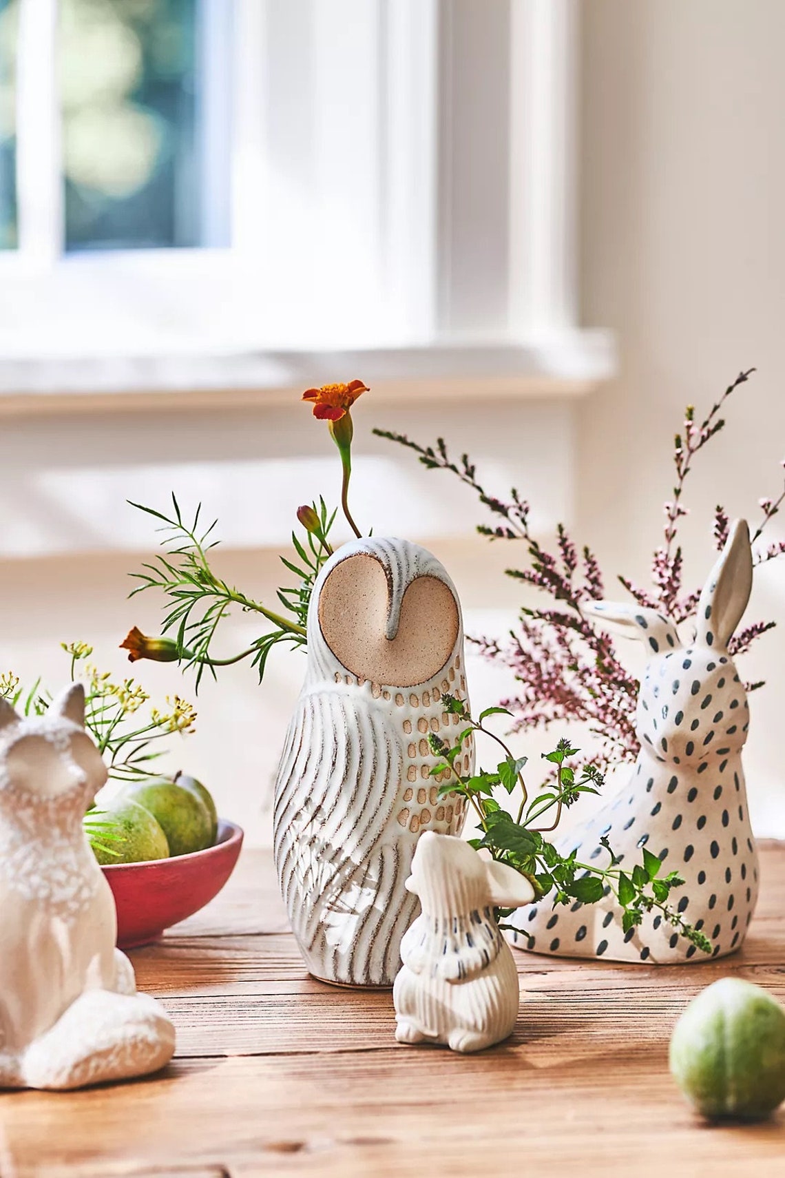 Vintage Style Animal Vases handmade Vase Indoor Vase Etsy