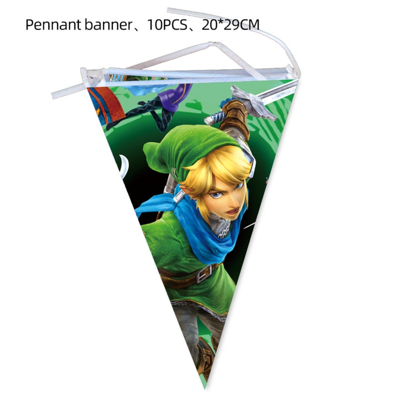 The Legend of Zelda Party Tableware Birthday Supplies Disposable