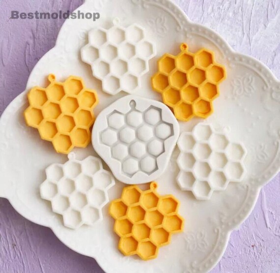 Bee Honeycomb Silicone Mold Fondant / Bee Mold/ for Cake 