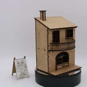 Model house model building decoration Carrera Slotcar Siku