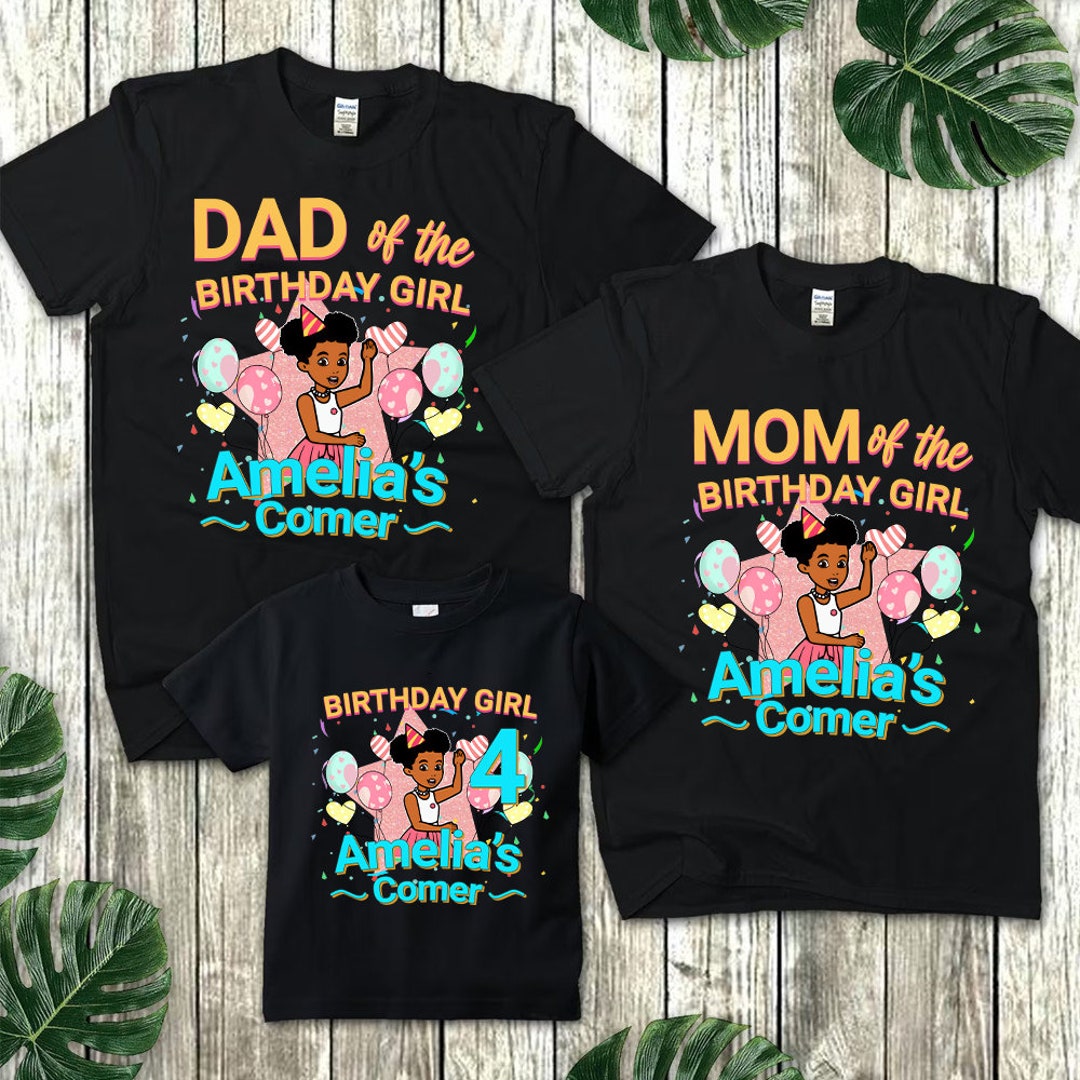 Personalized Gracie's Corner Birthday Girl Shirt - Etsy
