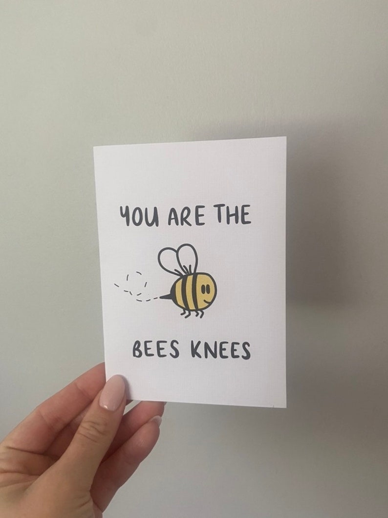 Cute Punny Cards The Bees Knees Funny Cards Birthday Cards For Him cute-punny-cards-the-bees-knees-funny-cards-birthday-cards-for-him