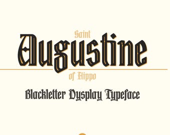 St Augustine Blackletter Font