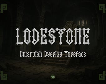 Lodestone Dwarvish Font
