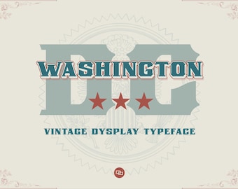 Washington DC Typeface