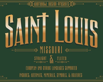 St Louis MO Typeface