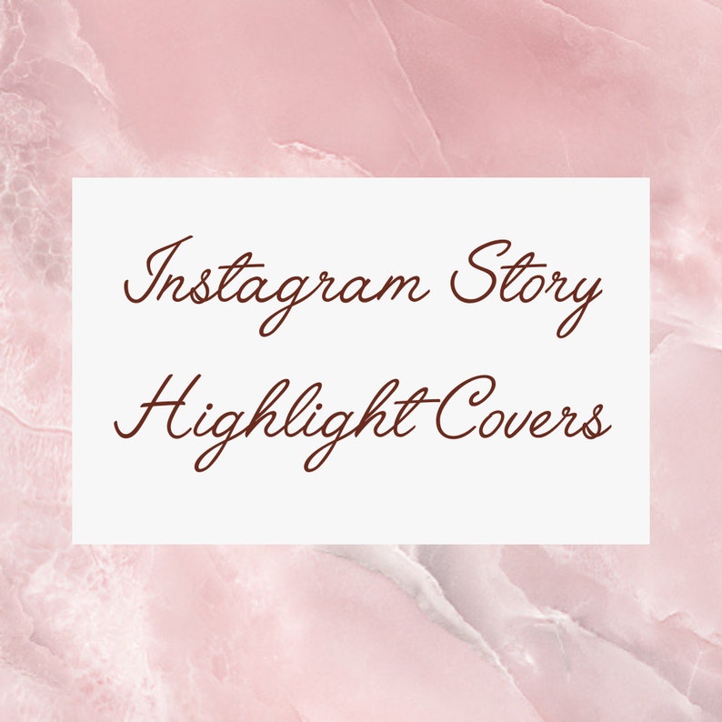 20 Rose Quartz Instagram Highlight Icons Crystal Rose Quartz - Etsy