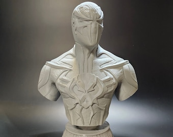 Spider-Man 2099 Bust | Spide-Verse | Super Hero | Fan Art