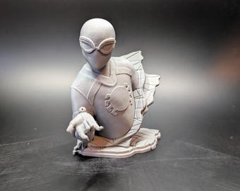 Your Friendly Neighborhood Spider-man Bust | Spiderman | Spide-Verse | Super Hero | Fan Art