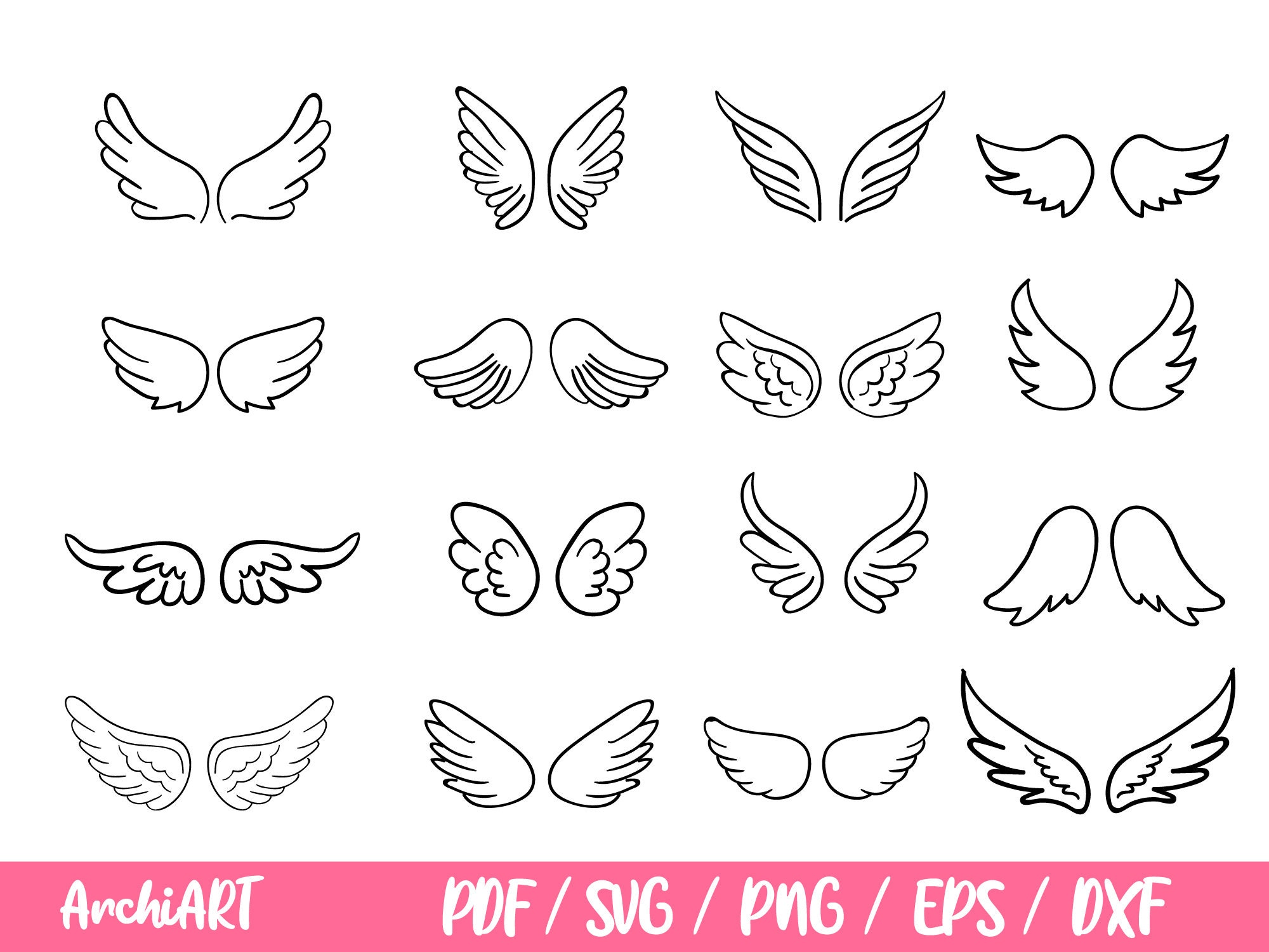 WINGS SVG Angel Wings Svg Angel Svg Memorial Svg Svg Files Etsy Canada WINGS SVG Angel Wings Svg Angel Svg Memorial Svg Svg Files Etsy Canada