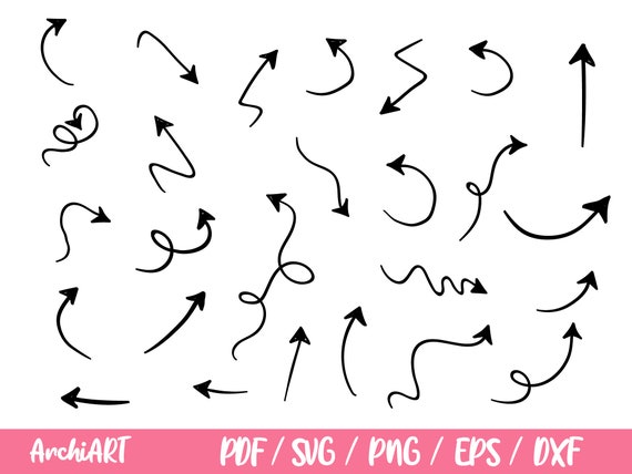 ARROW SVG Bundle ARROWS Svg Cut Files for Cricut Arrow - Etsy