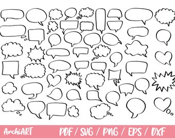 57 Speech Bubble SVG Speech Bubble Clipart Comic Speech - Etsy 57 Speech Bubble SVG Speech Bubble Clipart Comic Speech - Etsy