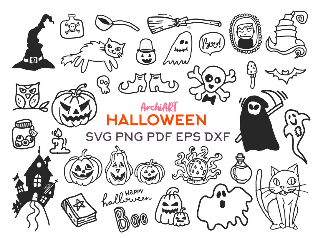 Halloween Svg Files Cricut Halloween Svg Cut Files Halloween Clipart