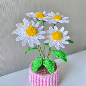 Daisy crochet pattern easy in PDF English only
