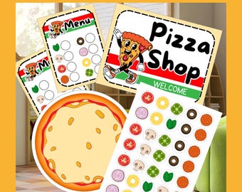 Pizza Pretend Play Printables – Fun & Educational Digital Download