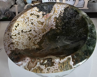 Ocean Jasper Bowl, Ocean Jasper by Luckycrystalsfamily (1.7k sales)
