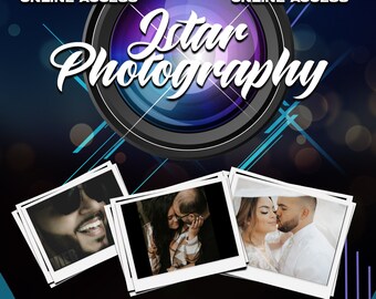Photography Flyer | Editable Photoshop Template (Digital File)