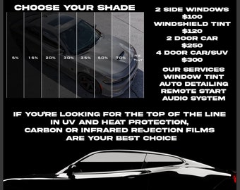 Tips for Choosing the Best Auto Window Tinting Services