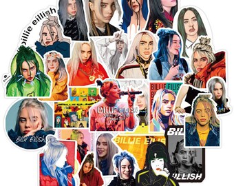 billie eilish stickers etsy