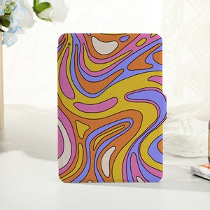 Gorgeous lines Personalized kindle case, Personalised Case Cover for Kindle Paperwhite1/2/3/4, Kindle 2019/2022, Kindle Paperwhite Cover