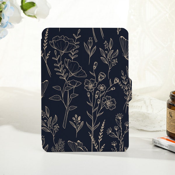 Plant World Personalisierte Kindle Hülle, Personalisierte Hülle für Kindle Paperwhite1/2/3/4, Kindle 2019/2022, Kindle Paperwhite Cover