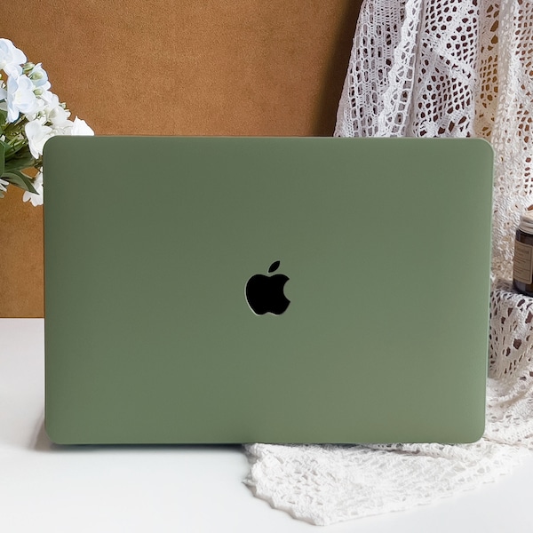 MacBook Pro Case Green - Etsy