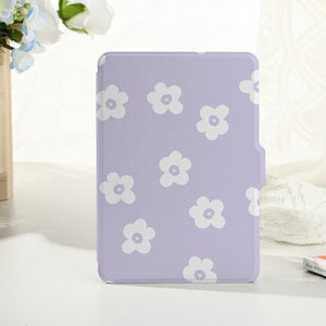 Lilac Flowers Personalized kindle case, Personalised Case Cover for Kindle Paperwhite1/2/3/4, Kindle 2019/2022, Kindle Paperwhite Cover